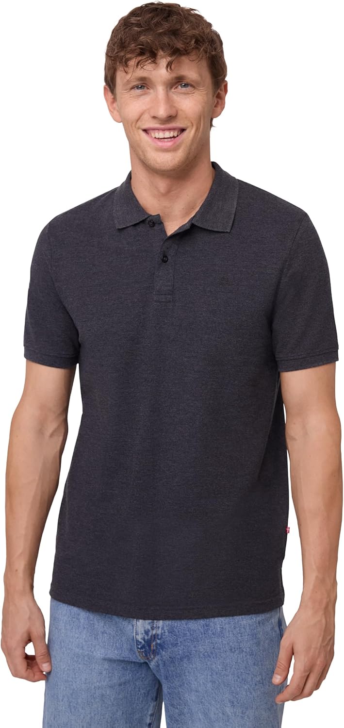 Thumbnail 6 de Danish Endurance Men's Organic Cotton Polo Shirt – Classic Fit, Short Sleeve (1 or 2 Pack)