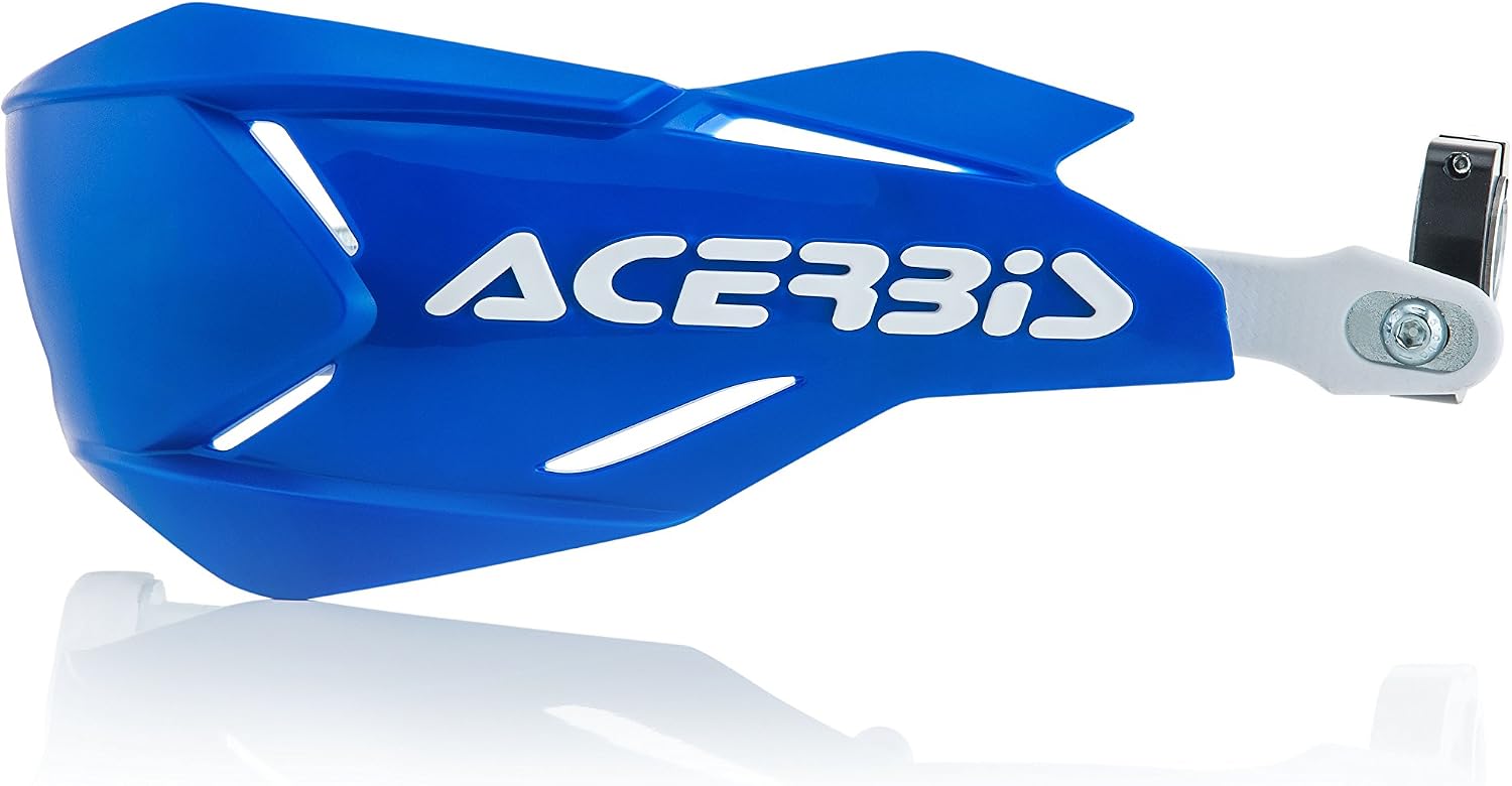 Detalle 2 de Acerbis 22397.245 osłony dłoni do motocykla, niebiesko-białe, rozmiar uniwersalny