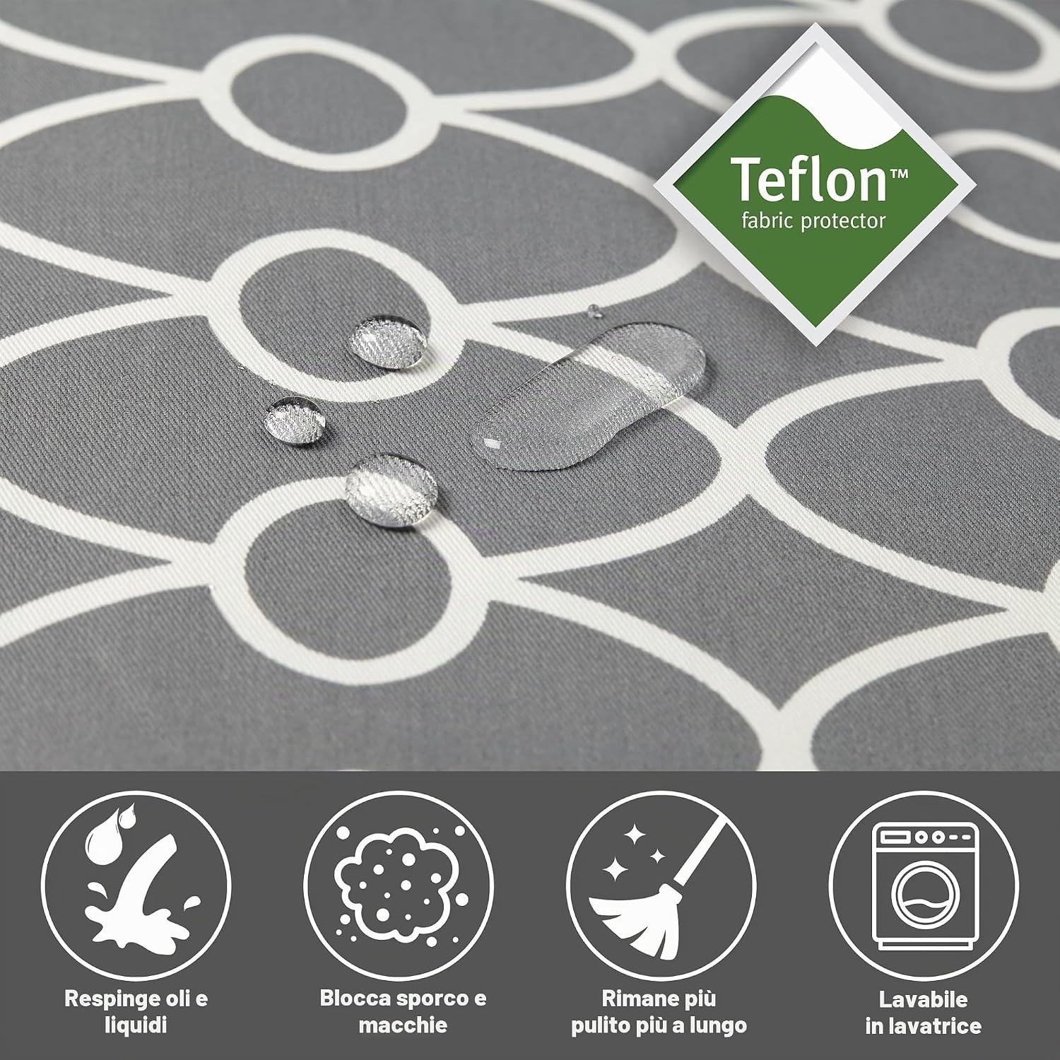 Detalle de MidWest Homes for Pets Copertura per gabbie XL: protezione in Teflon e policotone per gabbie da 122 cm