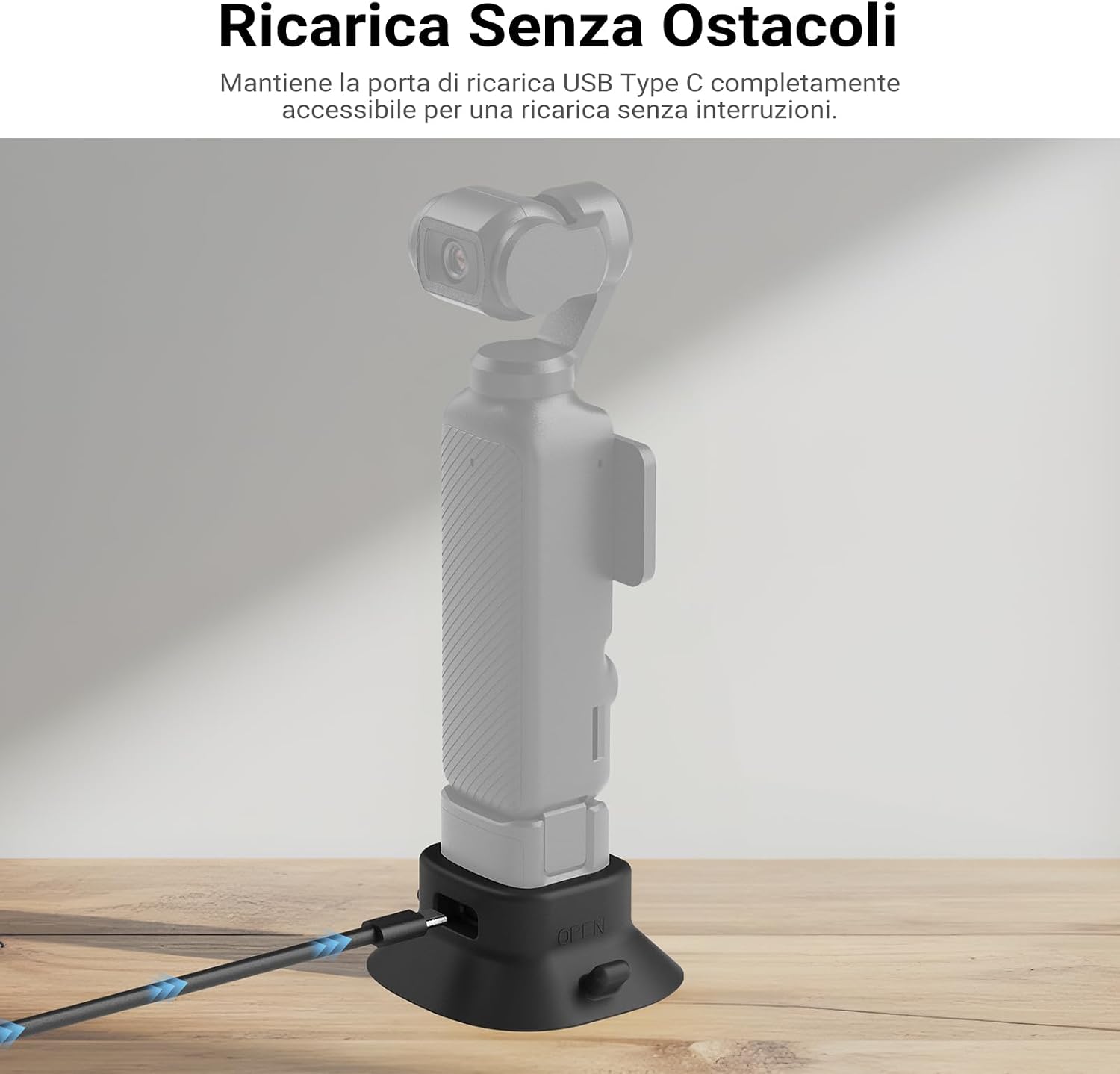Thumbnail 4 de NEEWER BASICS Base a ventosa in silicone per DJI Osmo Pocket 3 e 4, supporto da tavolo AC023