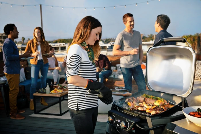 Thumbnail 8 de Weber Pulse 2000 mit Untergestell – integriertes iGrill-System, Bluetooth-Verbindung und vielseitige Grillfläche