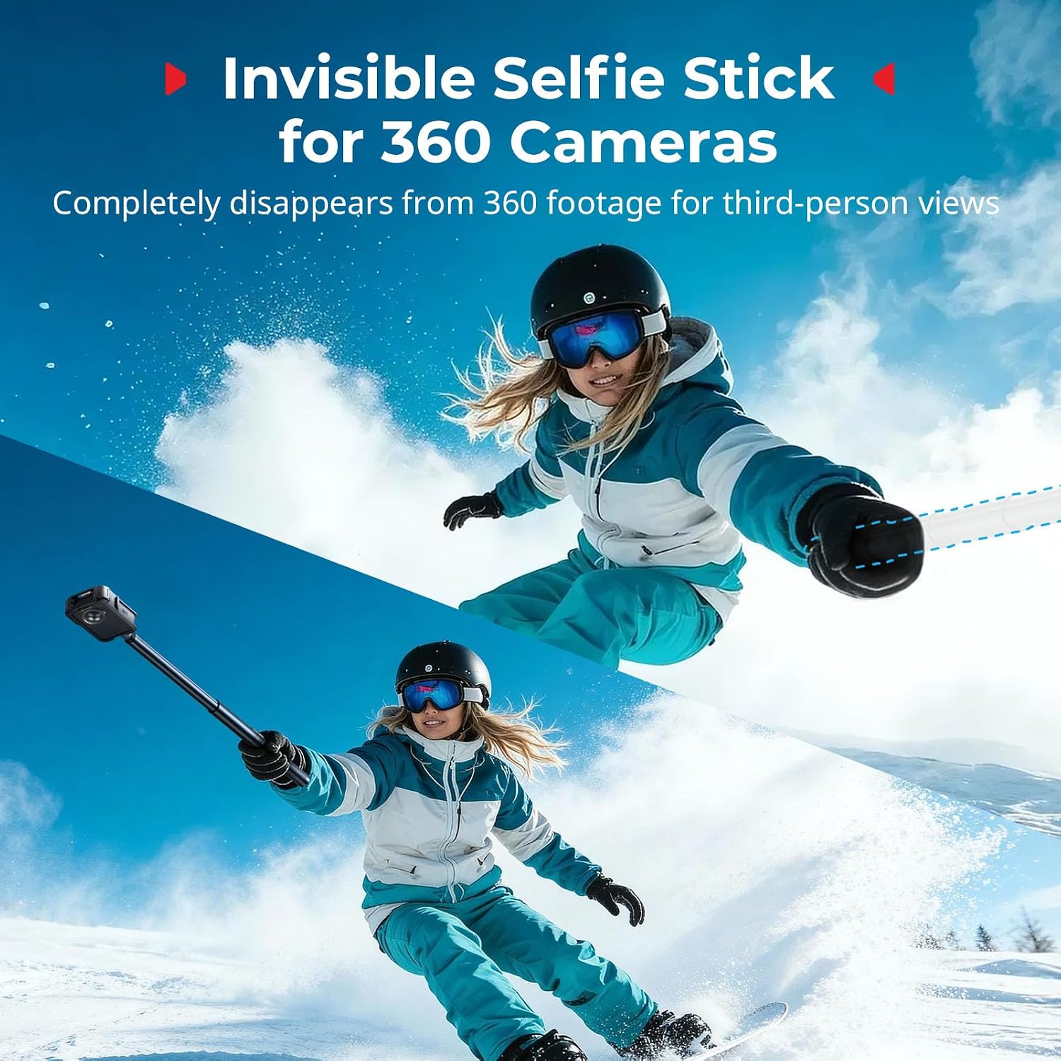 Thumbnail 1 de SMALLRIG 5270 Palo selfie 150 cm