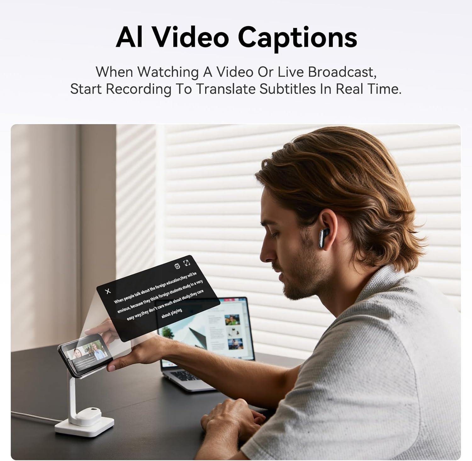 Thumbnail 4 de BEARTAIN MS106 AI translation earbuds