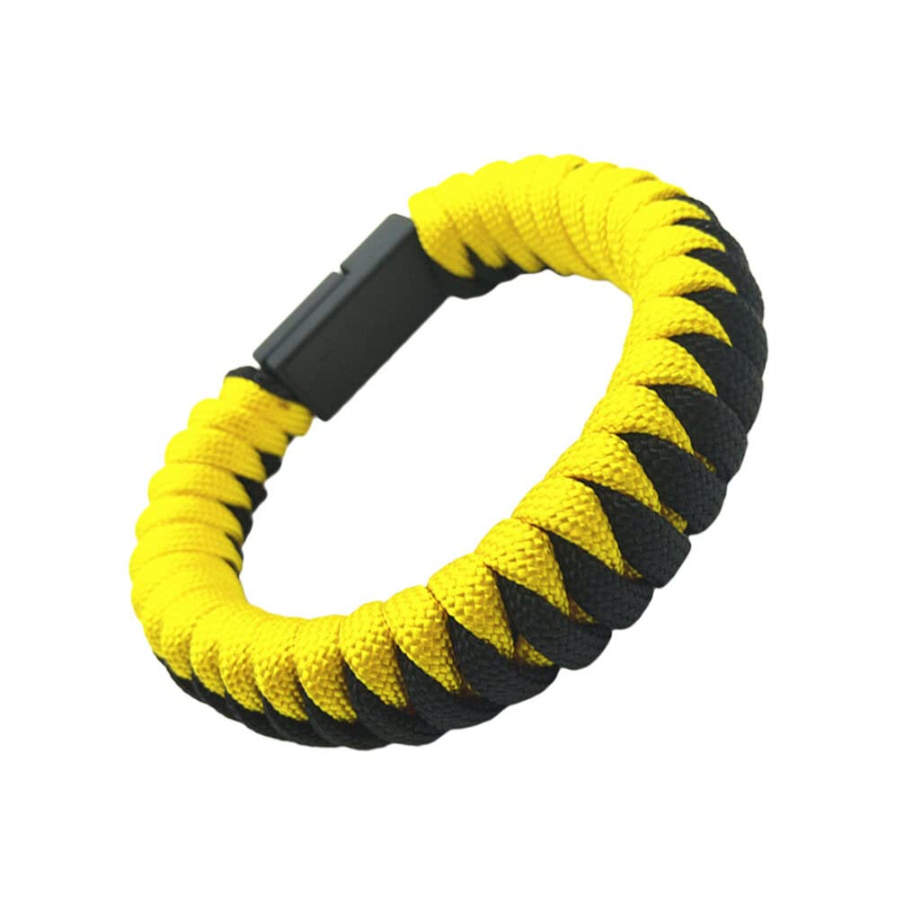 Thumbnail 3 de Hemobllo Type-C Data Cable Bracelet 8.66 Inch – Detachable Umbrella Rope USB‑C Wristband