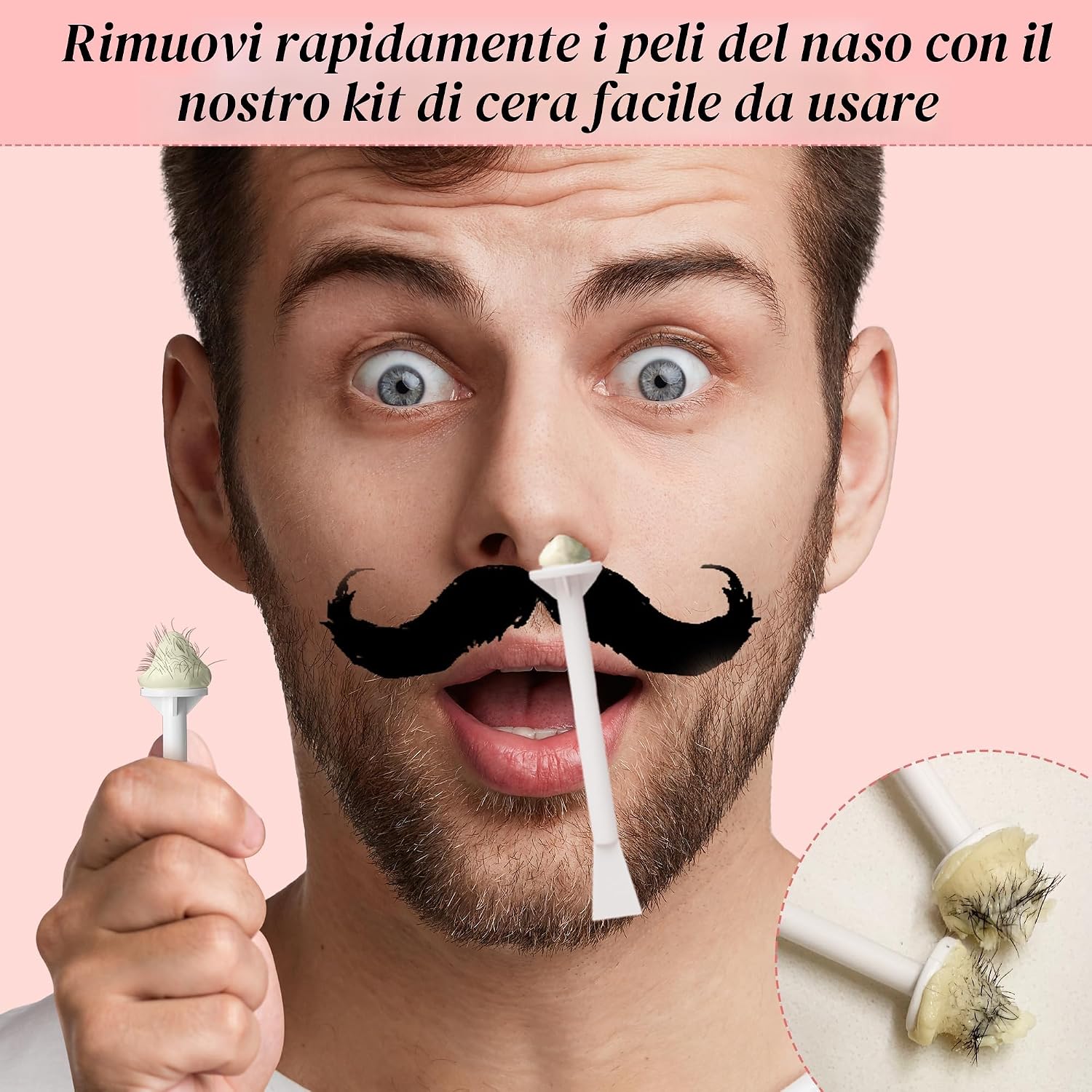 Thumbnail 6 de PURECLEAN Digitale Cera Brasiliana – Kit completo per depilazione casalinga, 4 confezioni di perle e accessori