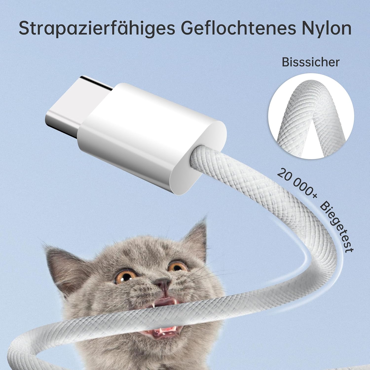 Thumbnail 4 de YISH USB C auf USB C Kabel 60W Schnellladung