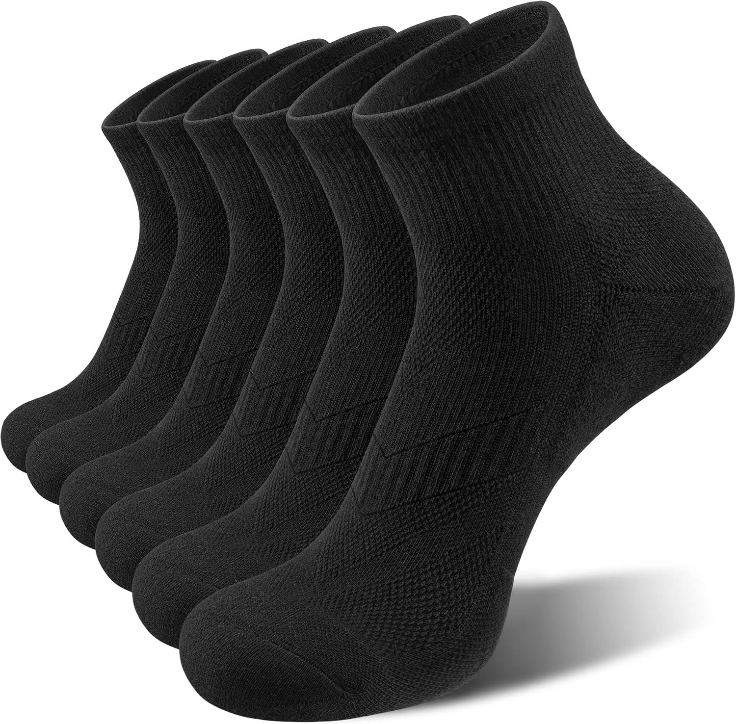 Detalle de anqier 6 Paar Herren Damen Sportsocken 43-46 ⚙