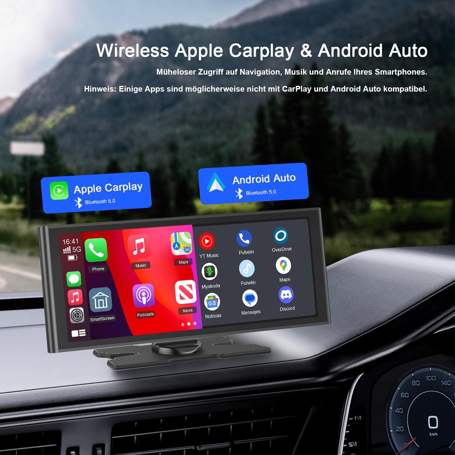 Detalle 2 de Avylet 9,26 Zoll Wireless Carplay Display