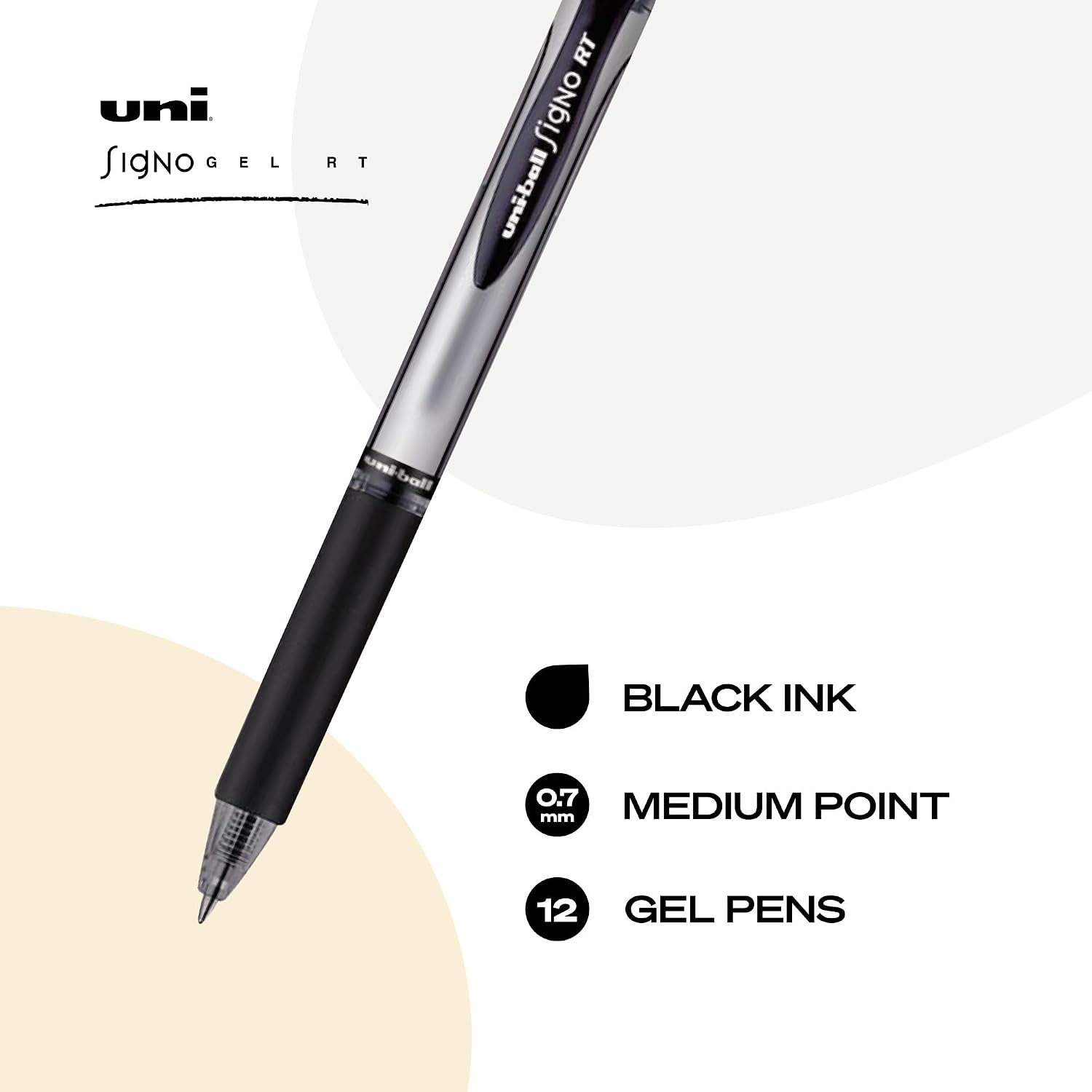 Thumbnail 2 de uniball Signo RT Gel Pens, 0.7 mm