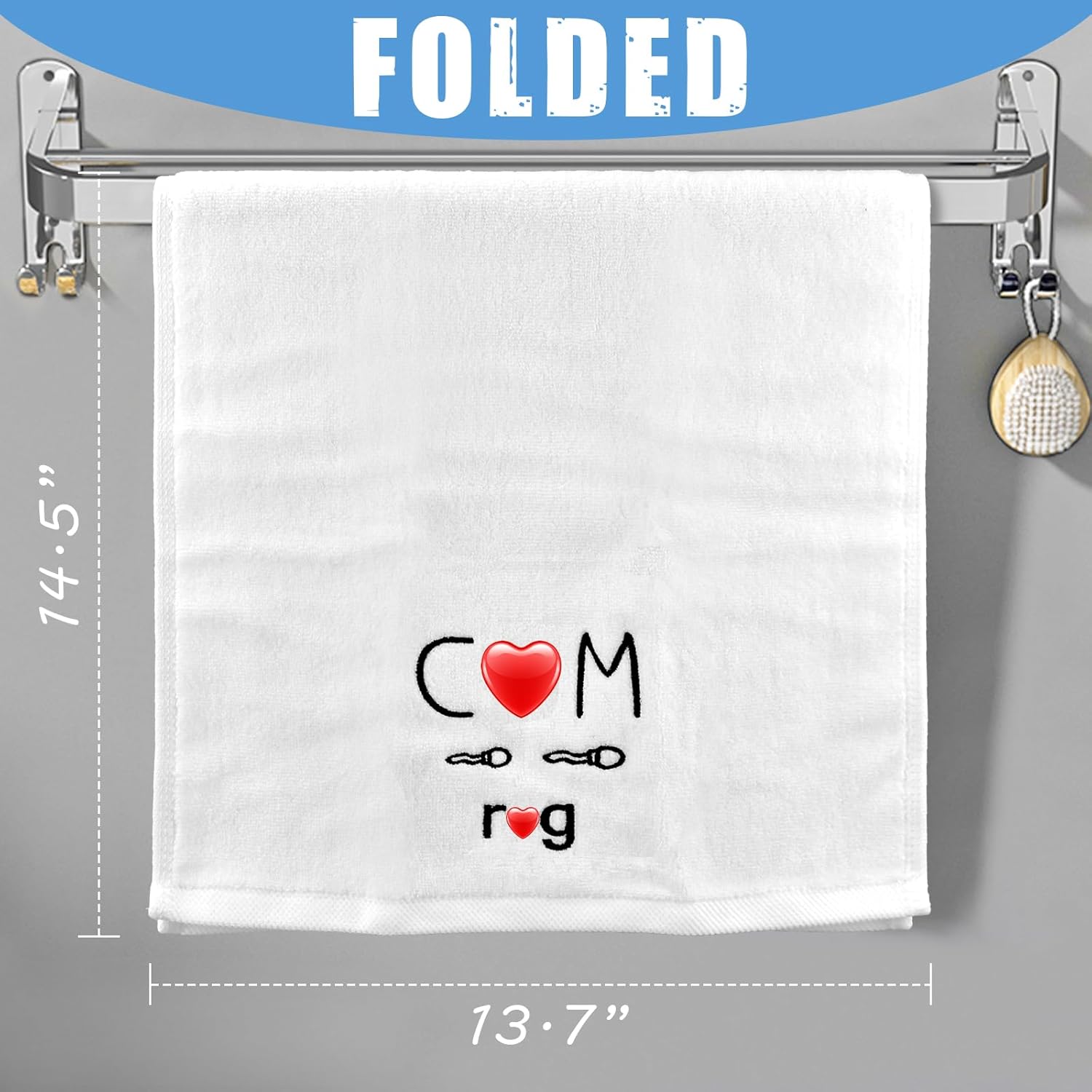 Thumbnail 1 de Funny cotton bath towel gift