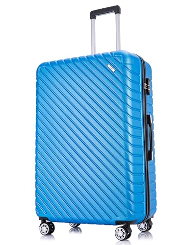 Detalle de FLYMAX 29" Large Suitcase 4 Wheel Lightweight ABS Hard Shell with 100 Litre Capacity and 3‑Digit Lock