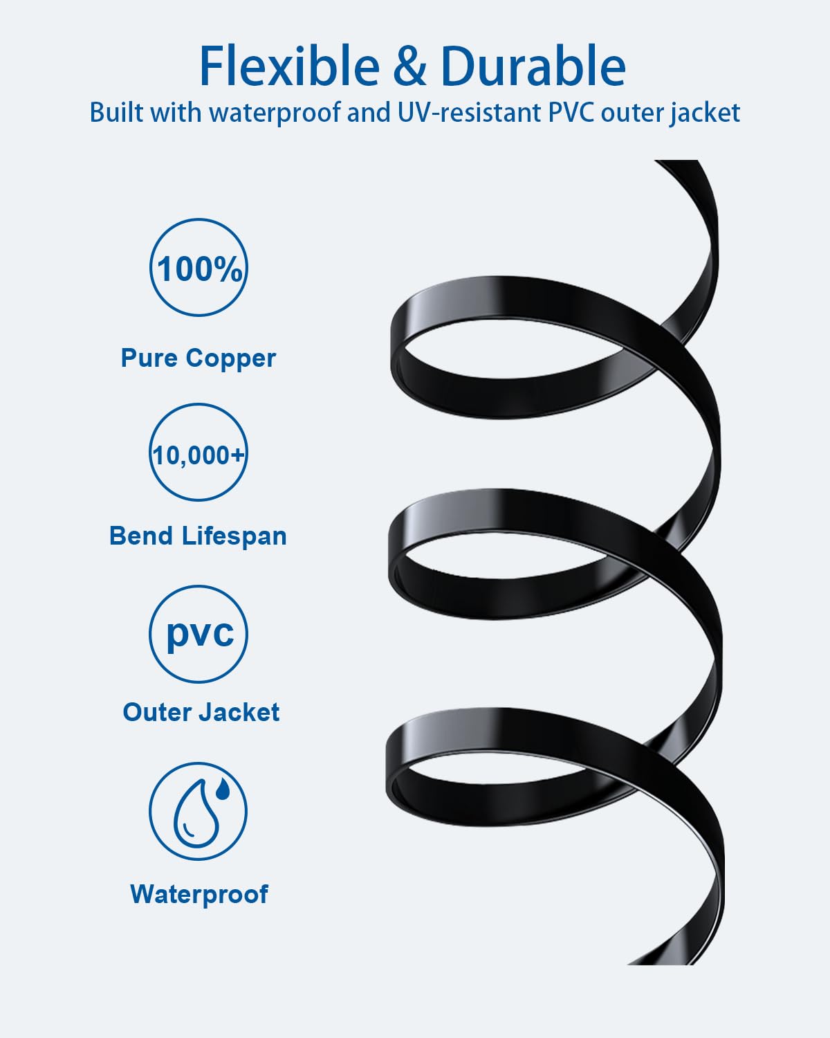 Thumbnail 3 de Yauhody Cat6 STP 0.5m Ethernet cable 12-pack