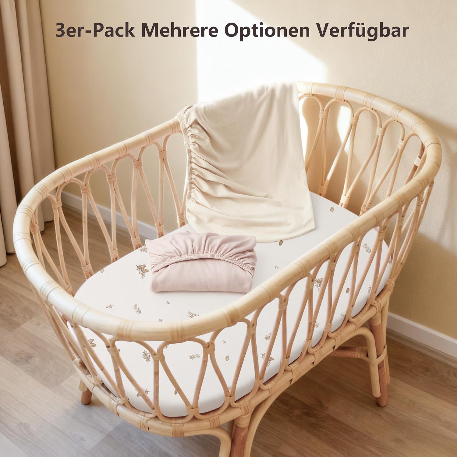 Thumbnail 5 de Susurration Draps Housses Microfibre Élastique pour bébé