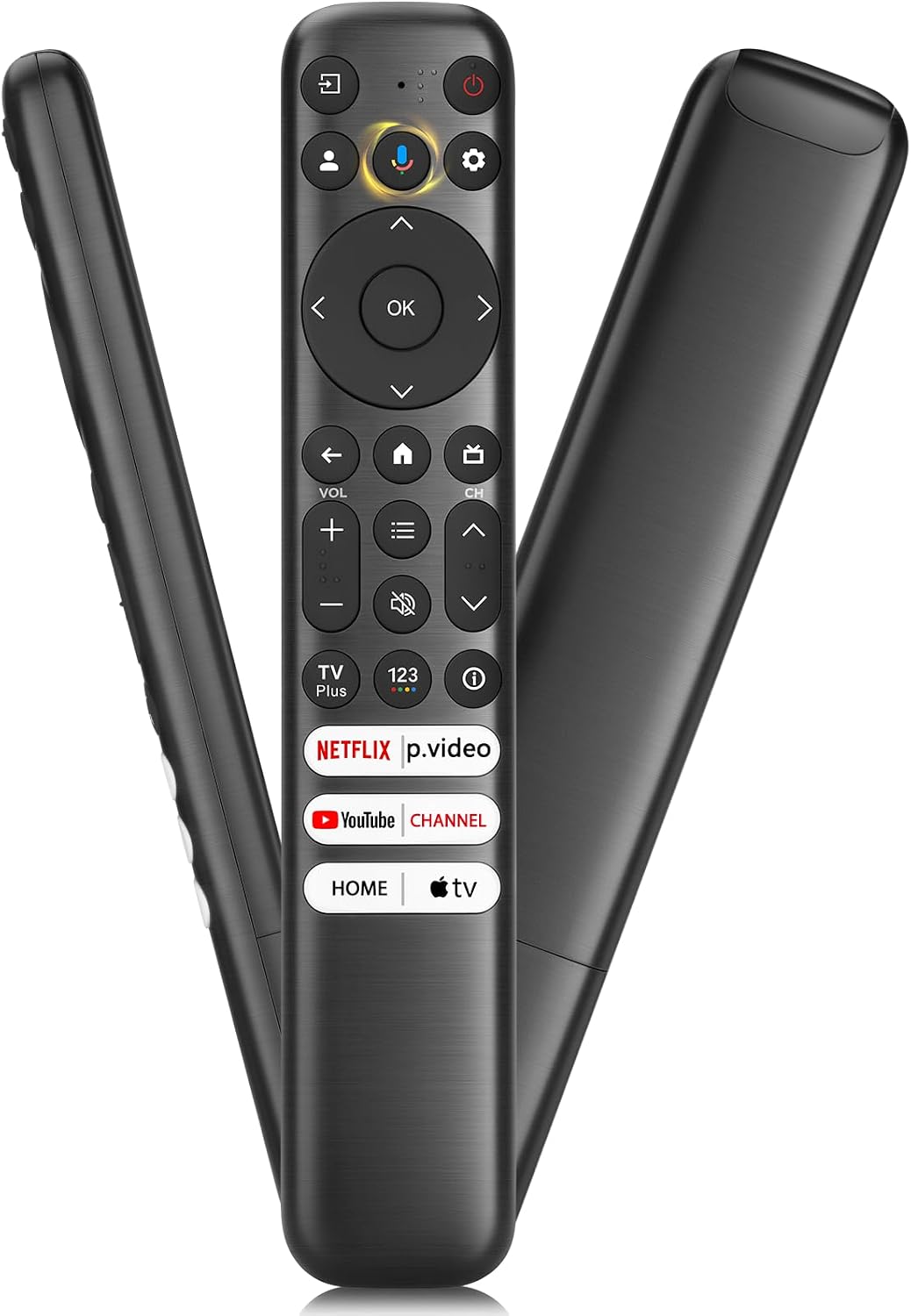 Detalle de Angrox RC813 Replacement Voice Remote for TCL Google TV, 6 App Shortcuts