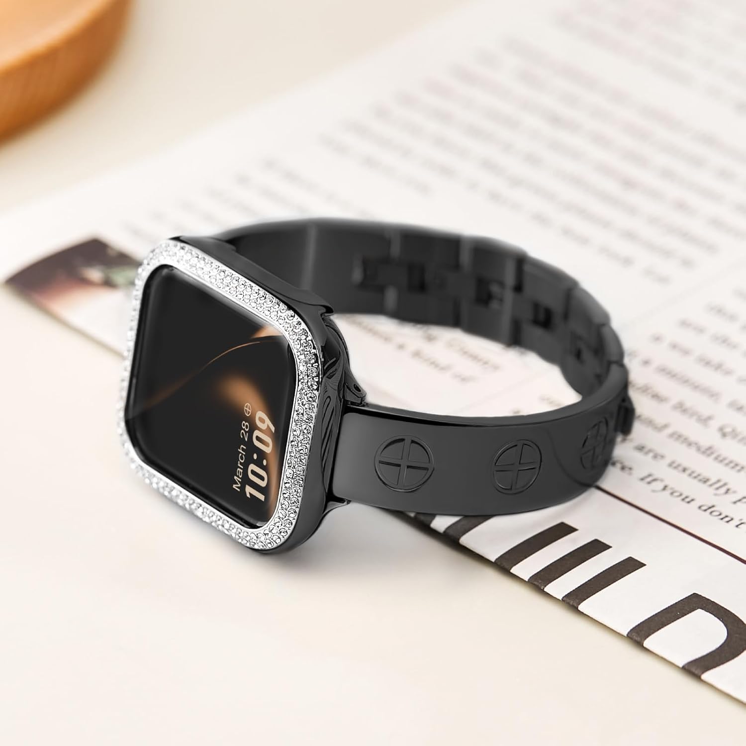 Detalle de Missair Stainless Steel Apple Watch Strap for All Models
