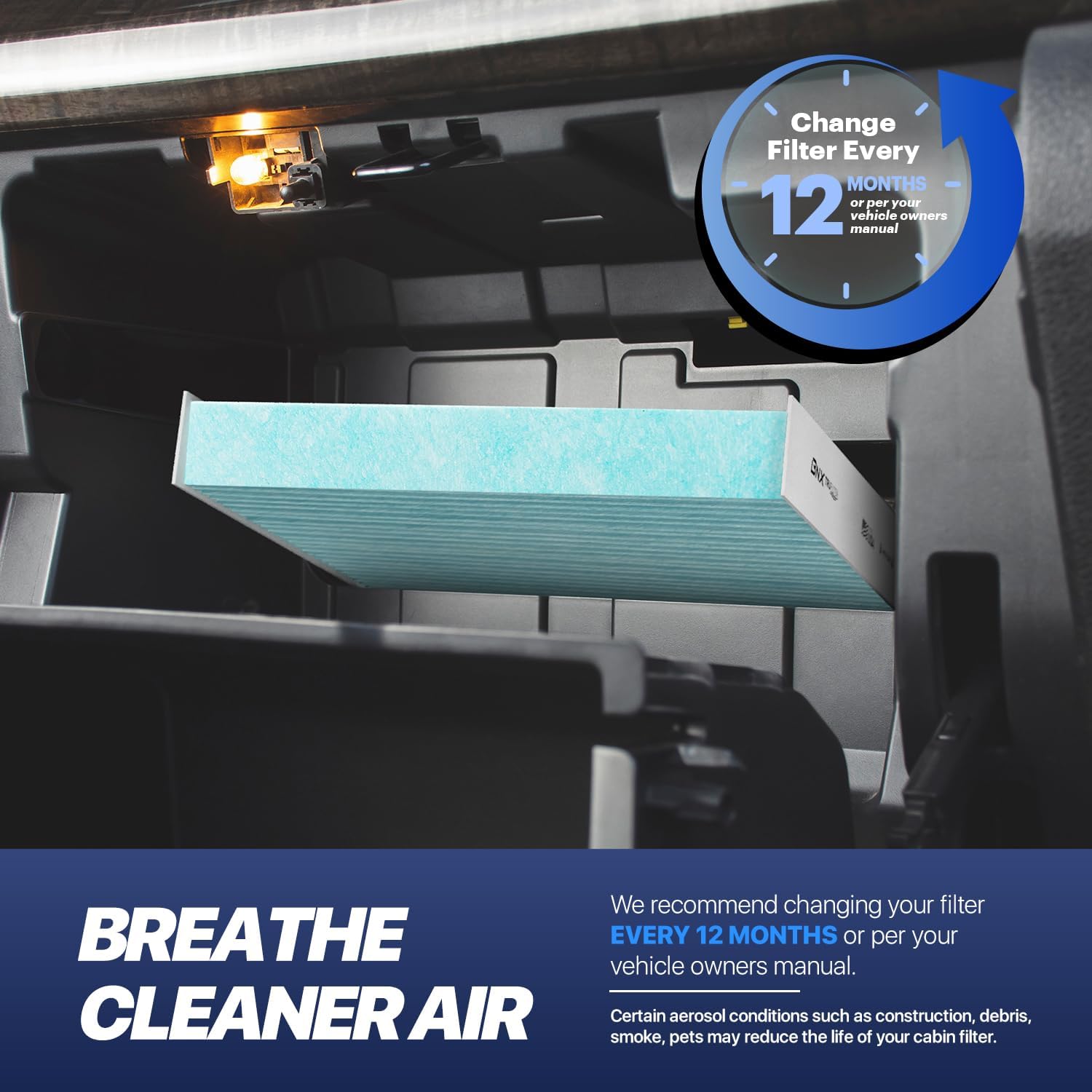 Thumbnail 6 de BNX TruFilter C7056 Cabin Air Filter HEPA 99.97% 🧩