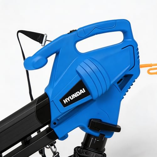 Thumbnail 6 de Hyundai Souffleur-aspirateur et broyeur de feuilles électrique 3000 W – 3 en 1, sac 34 L, léger avec harnais