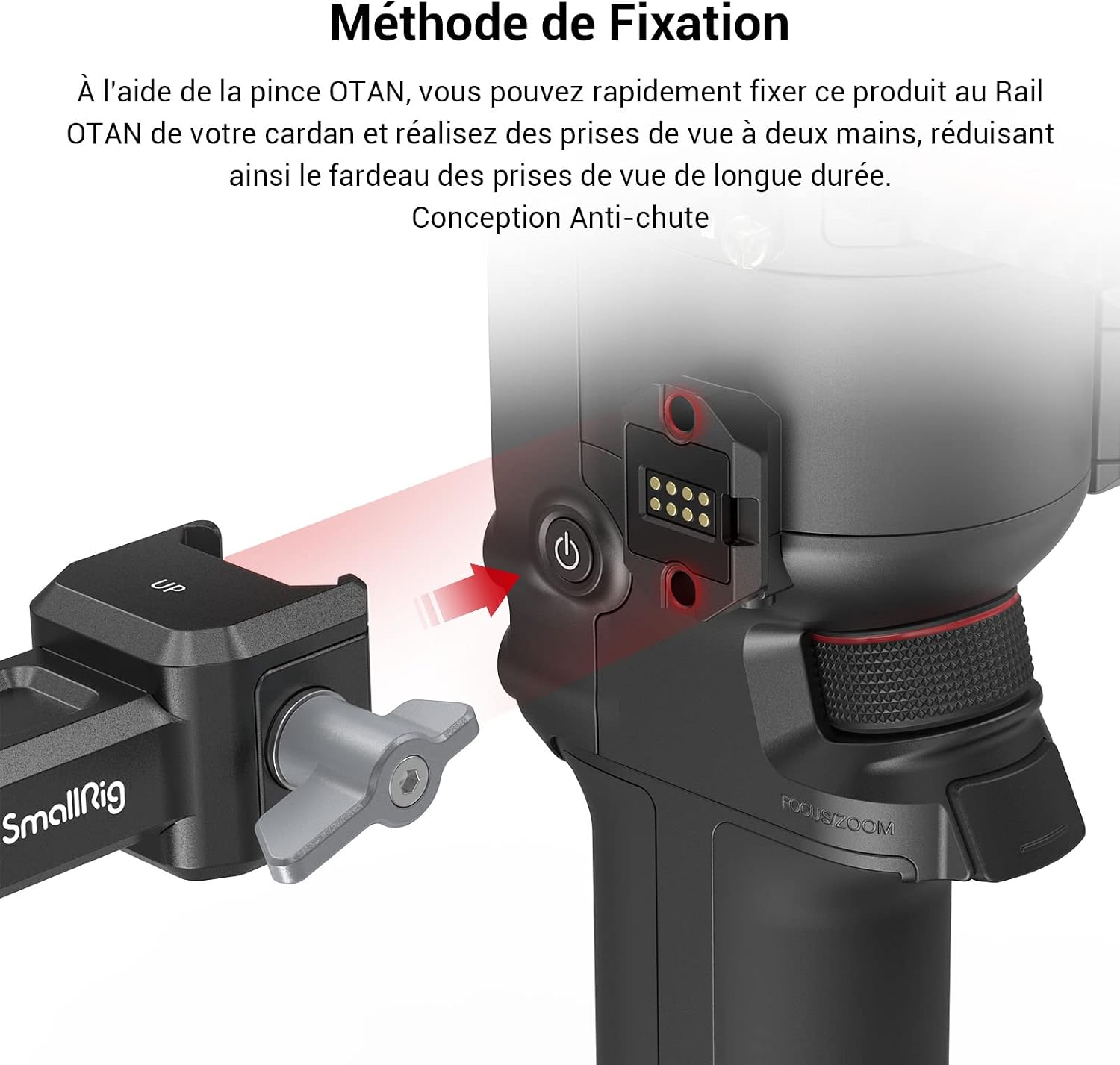 Detalle 1 de SMALLRIG Dual Handgrip 3027 pour gimbal