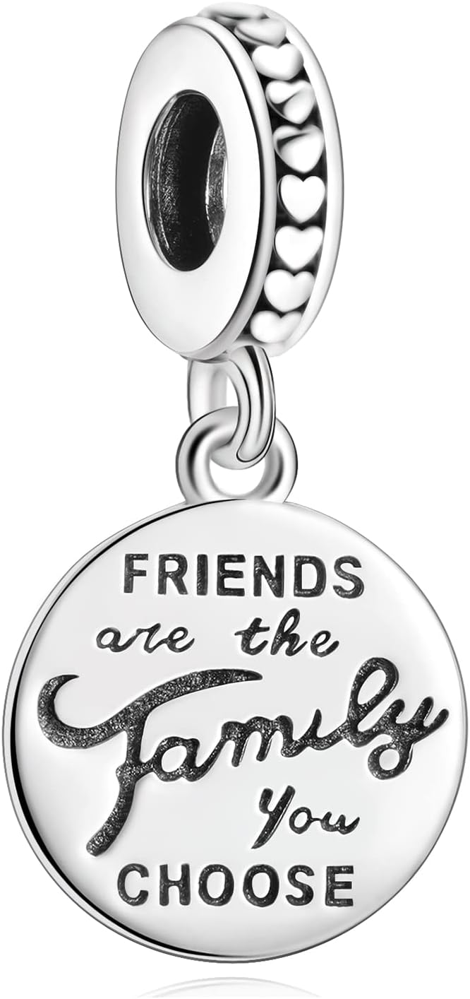 Thumbnail 6 de Amuefer Charms Famiglia Argento 925 – Mamma, Nonna, Amore e Amici per Bracciali e Collane