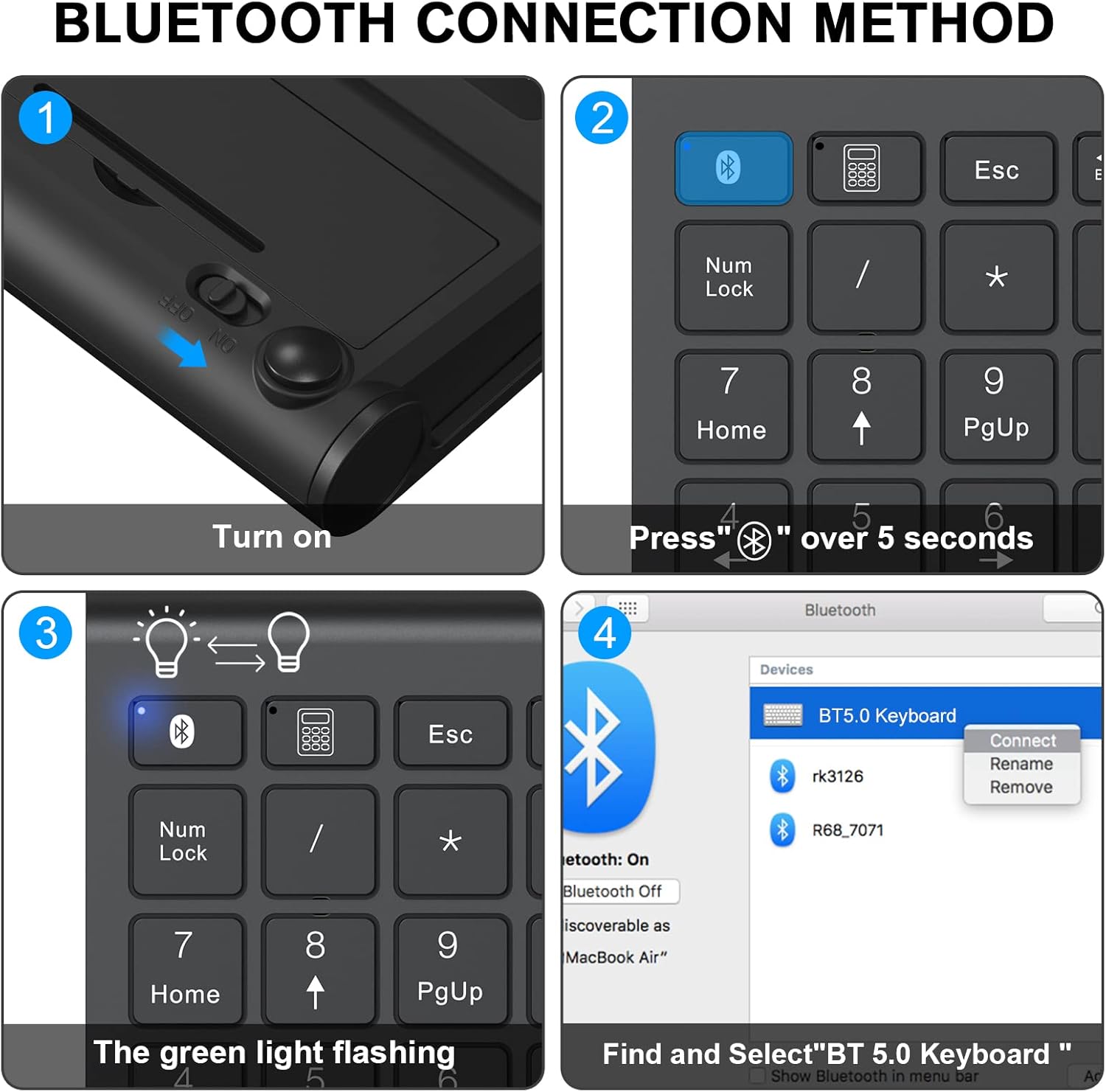 Thumbnail 2 de cimetech Bluetooth Numpad mit 22 Tasten