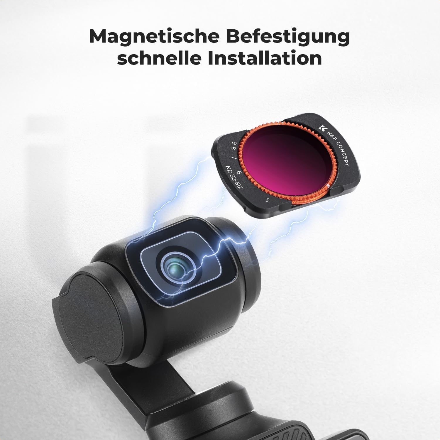 Thumbnail 5 de K&F CONCEPT magnetisches ND Filter Set 2–9 EV