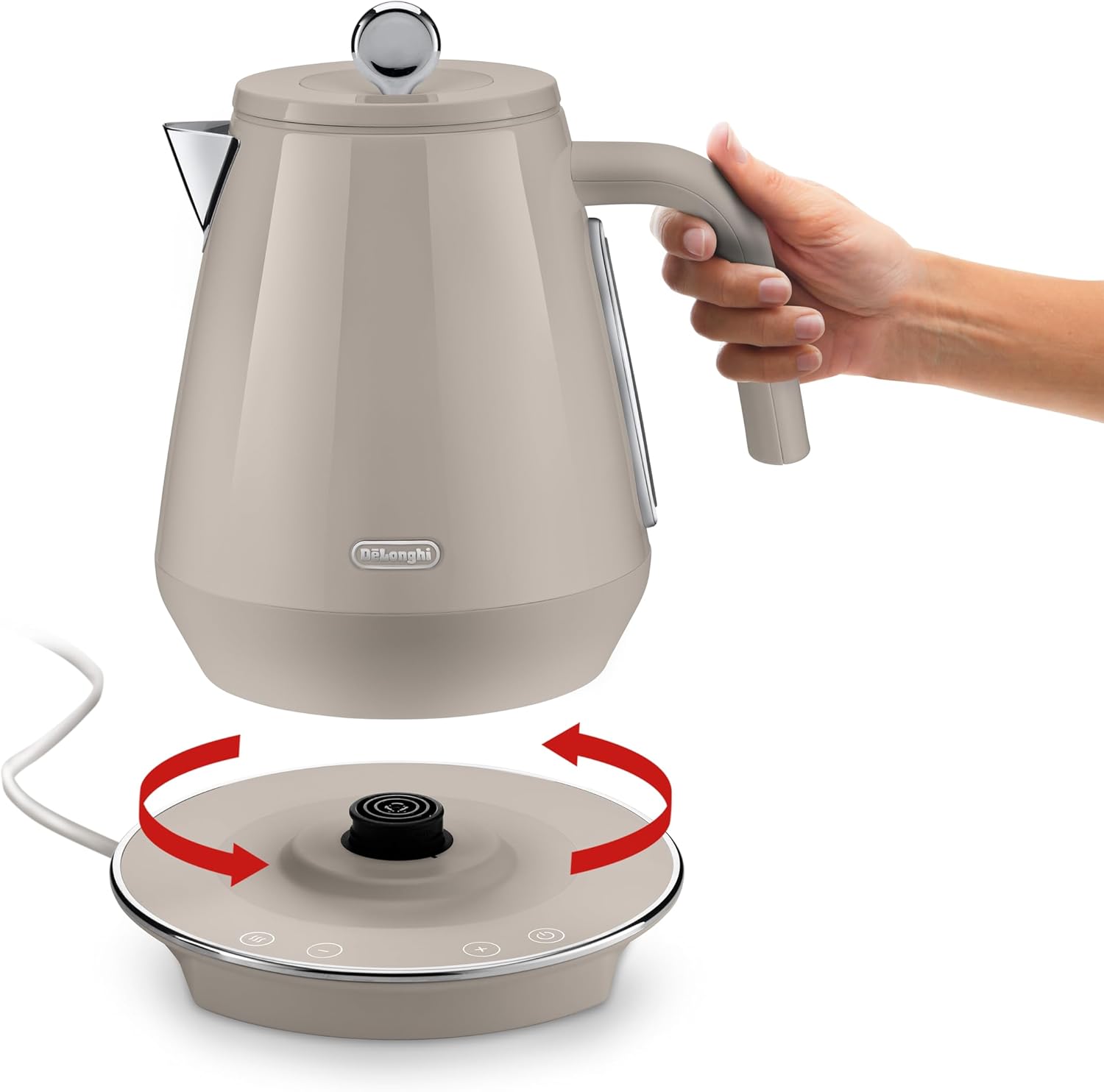 Thumbnail 4 de De'Longhi Eclettica SpecialTea KBY3011 1.7L kettle