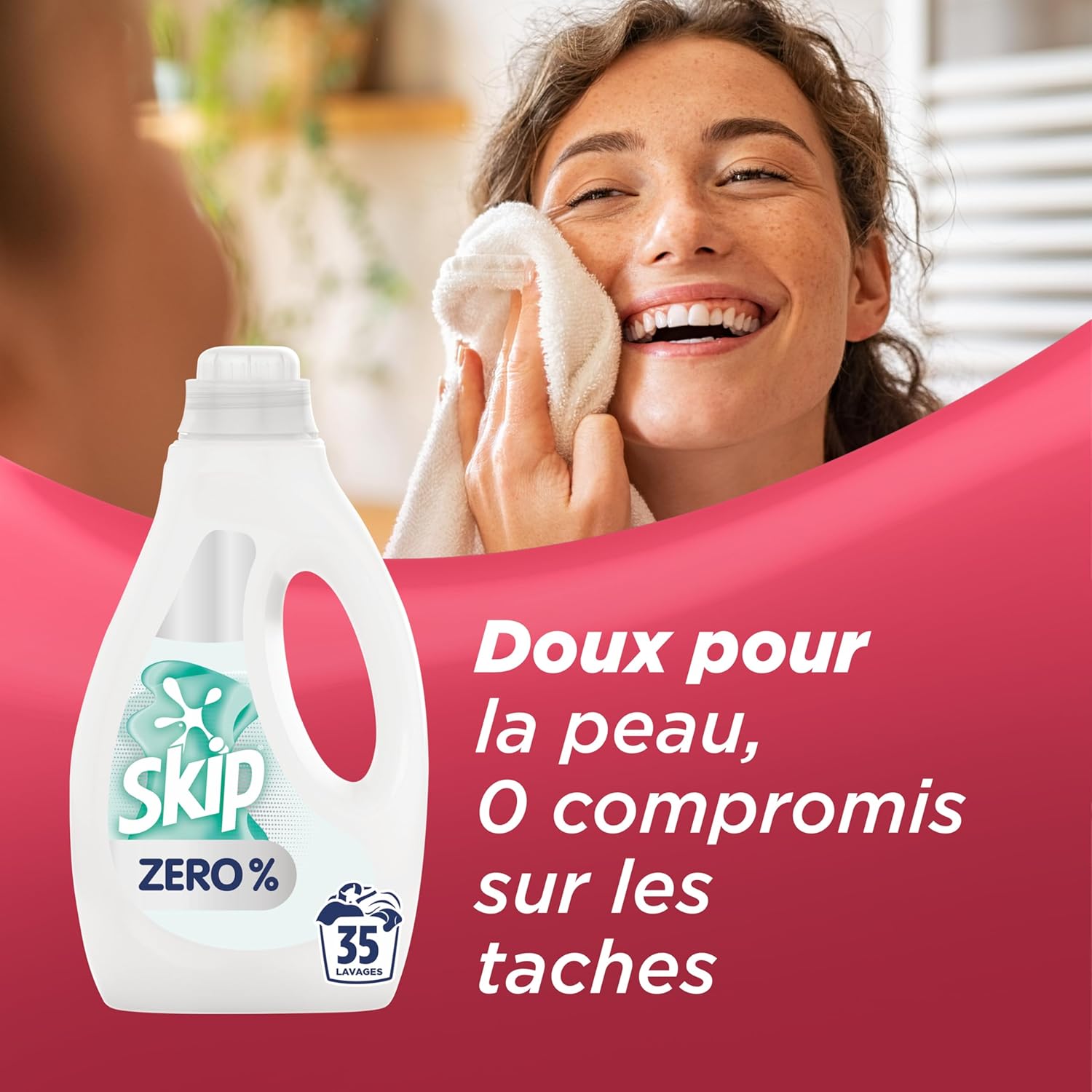 Thumbnail 4 de Skip Lessive Liquide Peaux Sensibles – Lot 5x37 lavages