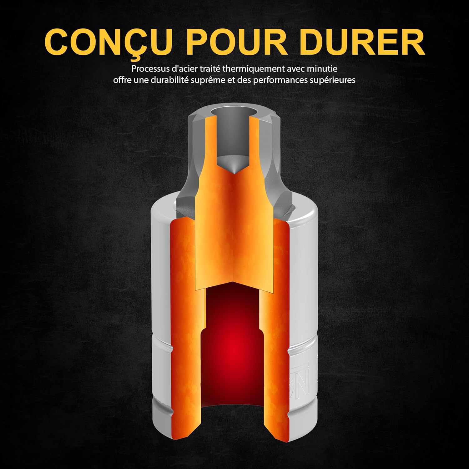 Thumbnail 6 de LEXIVON LX-145 Coffret douilles Torx mâles 10 pièces