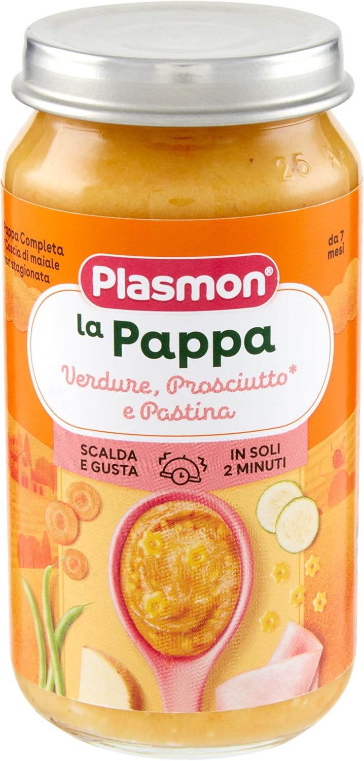 Thumbnail 1 de Plasmon La Pappa - Verdure, Prosciutto e Pastina 6x200g