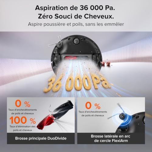 Thumbnail 2 de roborock Saros 20 Neo Robot Aspirateur Laveur — Nettoyage puissant sans enchevêtrement