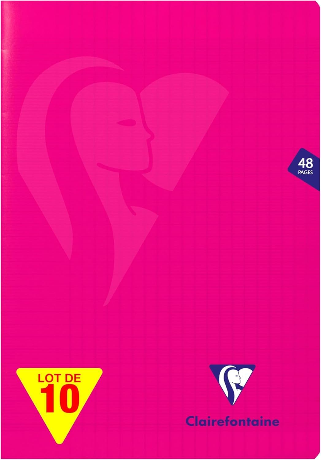 Thumbnail 6 de Clairefontaine 293751AMZC Lot de 9 Cahiers Agrafés Mimesys – 17x22 cm, 48 pages, papier 90 g/m², couverture Polyprop