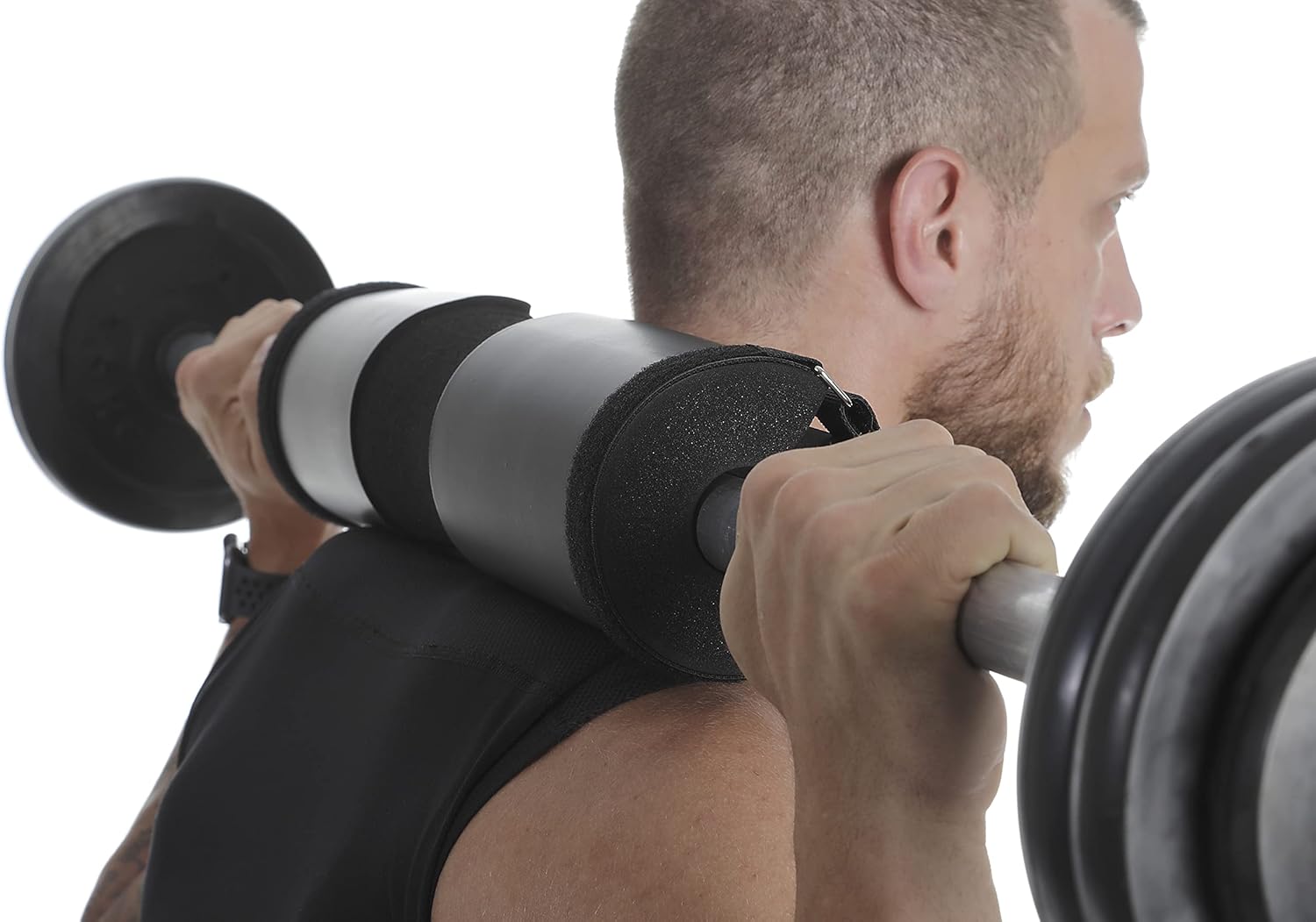 Thumbnail 4 de ALPHAPACE Barbell Pad noir – mousse nuque pour barre et haltères, coussinet hip thrust/squat