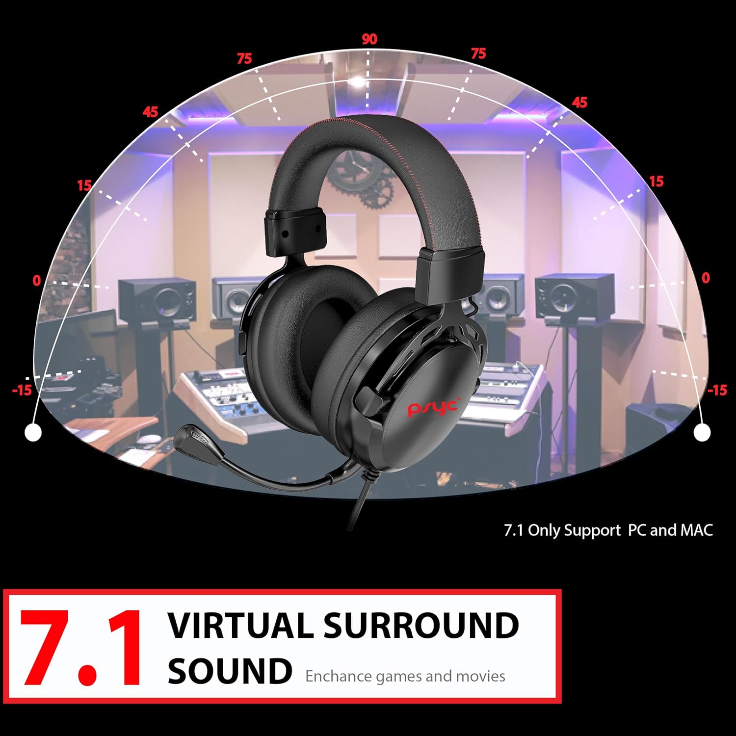 Thumbnail 2 de SUMVISION SERAPH 7.1 Wired Gaming Headset