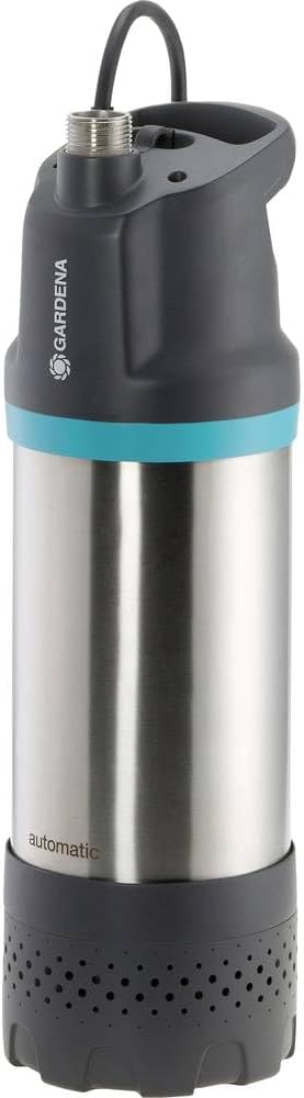 Detalle 2 de Gardena Tauch-Druckpumpe 6100/5 inox automatic 1773-20 – automatische Tauchdruckpumpe mit Schmutzfilter