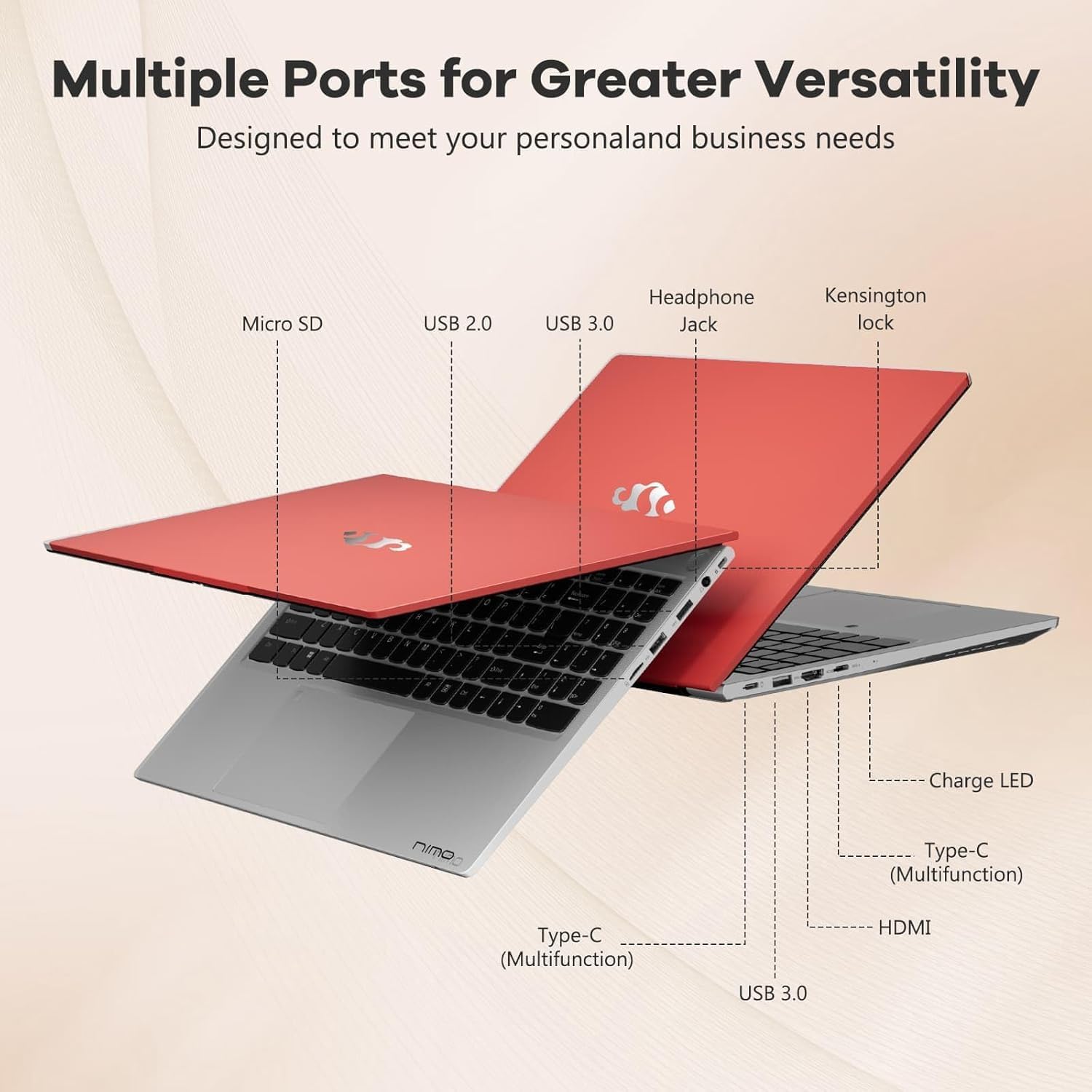 Detalle de NIMO 15.6-inch laptop