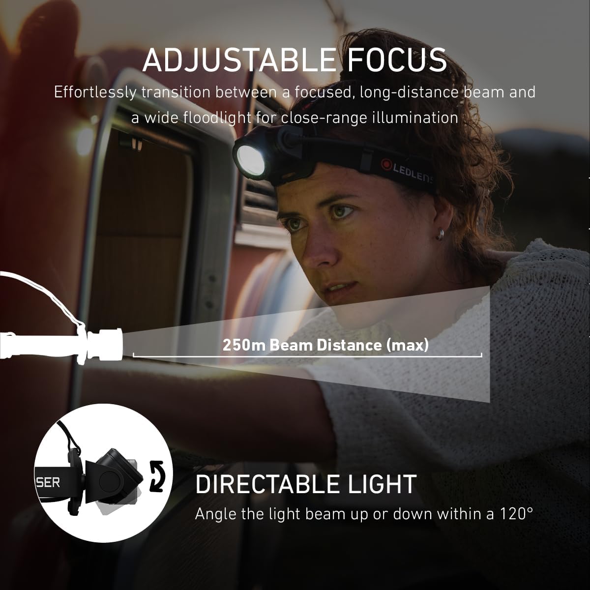Thumbnail 3 de Ledlenser H15R Core: Rechargeable Outdoor Head Torch for Serious Nightwork