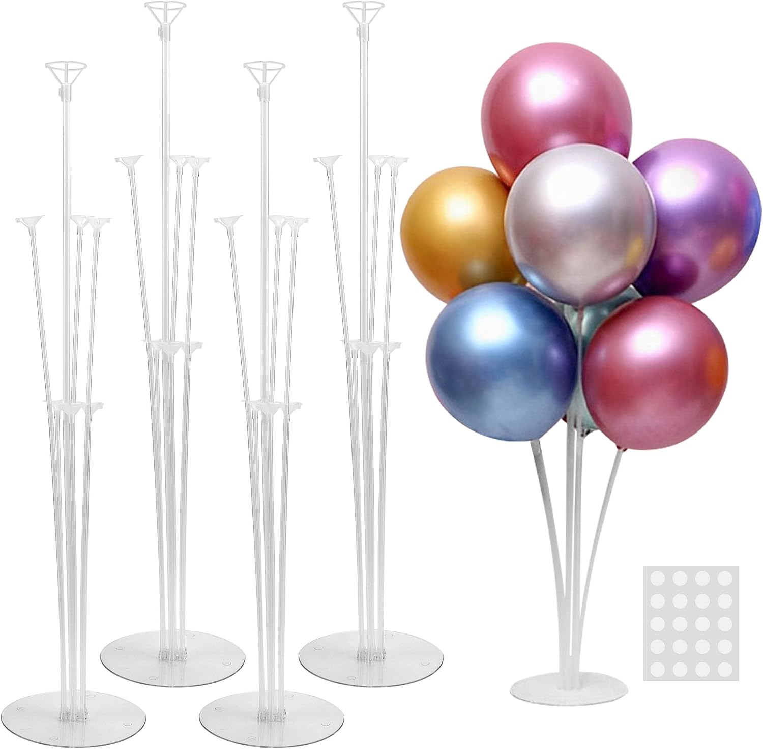 Detalle de JOYYPOP Balloon Stand Kit 4 Sets for Tables ๐