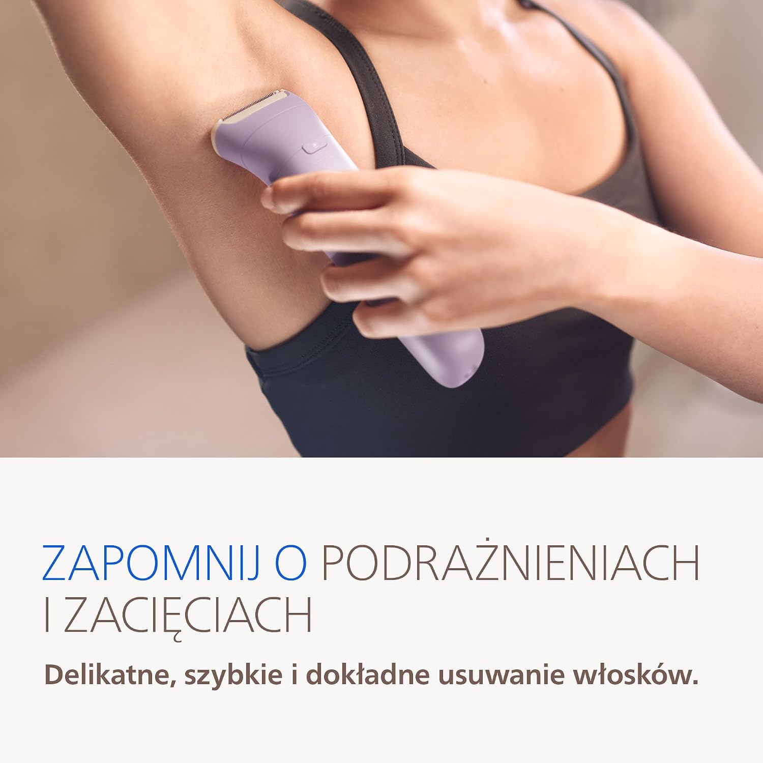 Detalle 2 de Philips BRE728/00 depilator z serii 9000, bezprzewodowy, na mokro i sucho