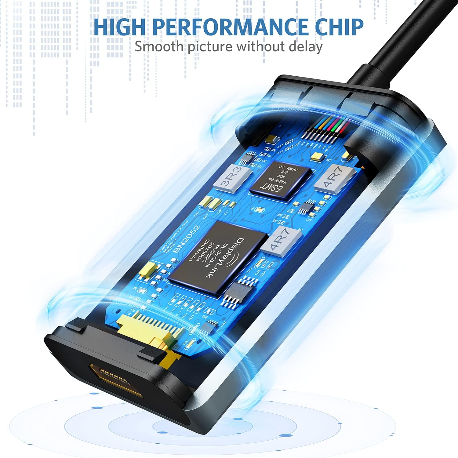 Thumbnail 5 de ABLEWE Adaptador USB 3.0 a HDMI 1080P