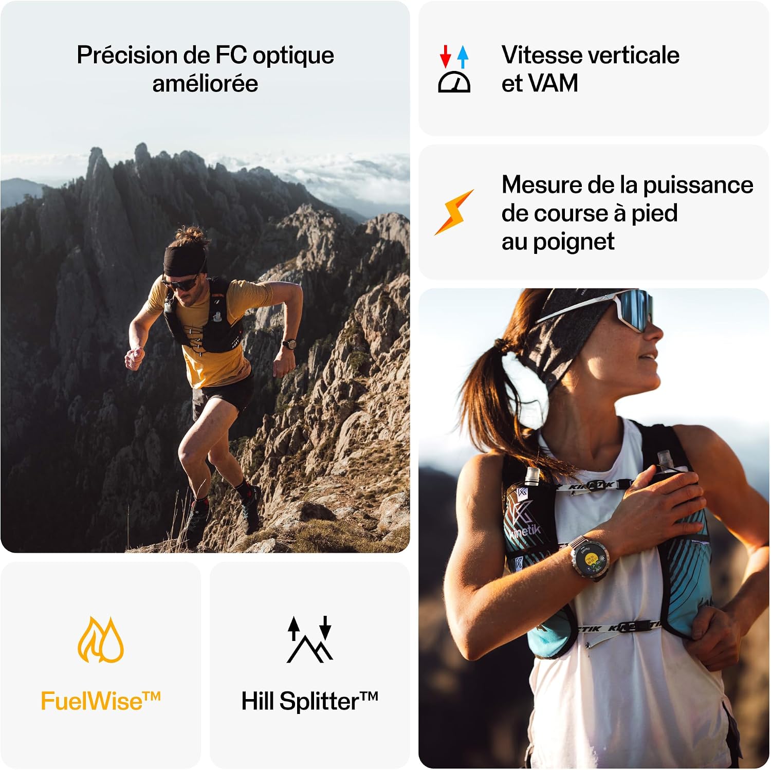 Detalle de Polar Grit X2 Pro : montre GPS double fréquence avec cartes topographiques