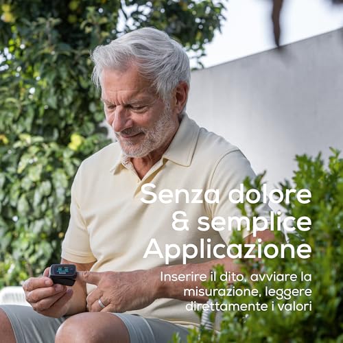 Detalle de Beurer PO 45 Saturimetro da dito Professionale Certificato – Monitoraggio 3 in 1