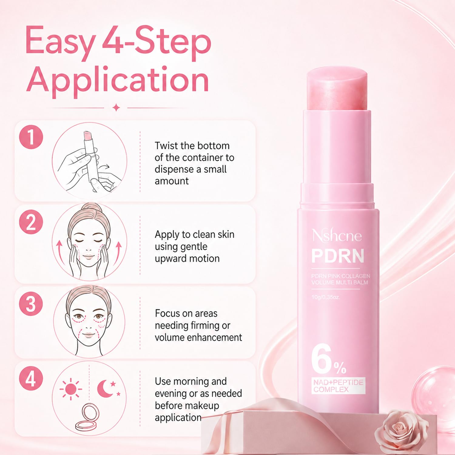 Detalle de Nshcne PDRN Balm 2-Piece Set