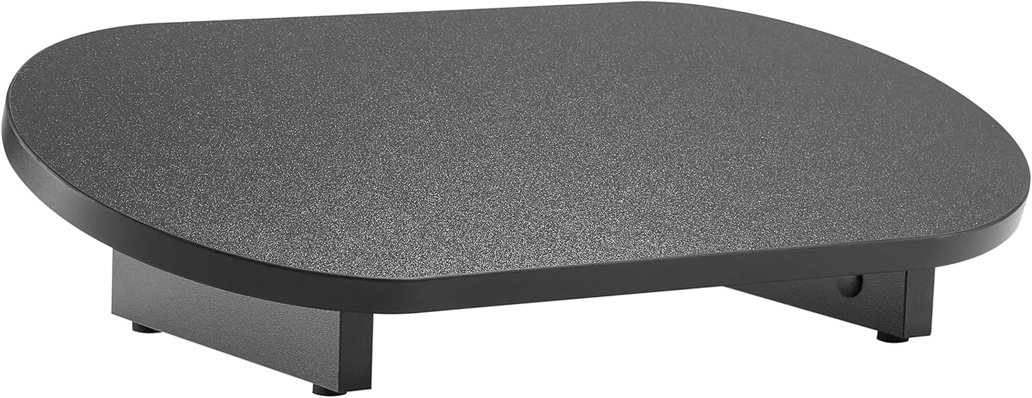 RICOO Réhausseur incliné 48 x 24 x 13 cm pour PC portable et écran noir (FS0117)