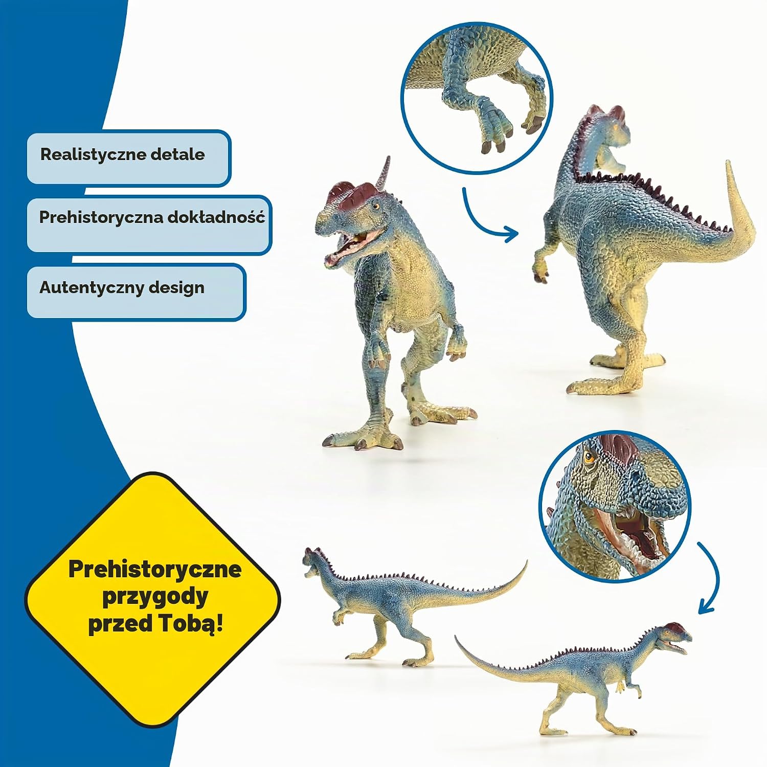 Thumbnail 1 de Schleich DINOSAURS 15046 – figurka dilofozaura z ruchomą szczęką, 8 × 23 × 11 cm