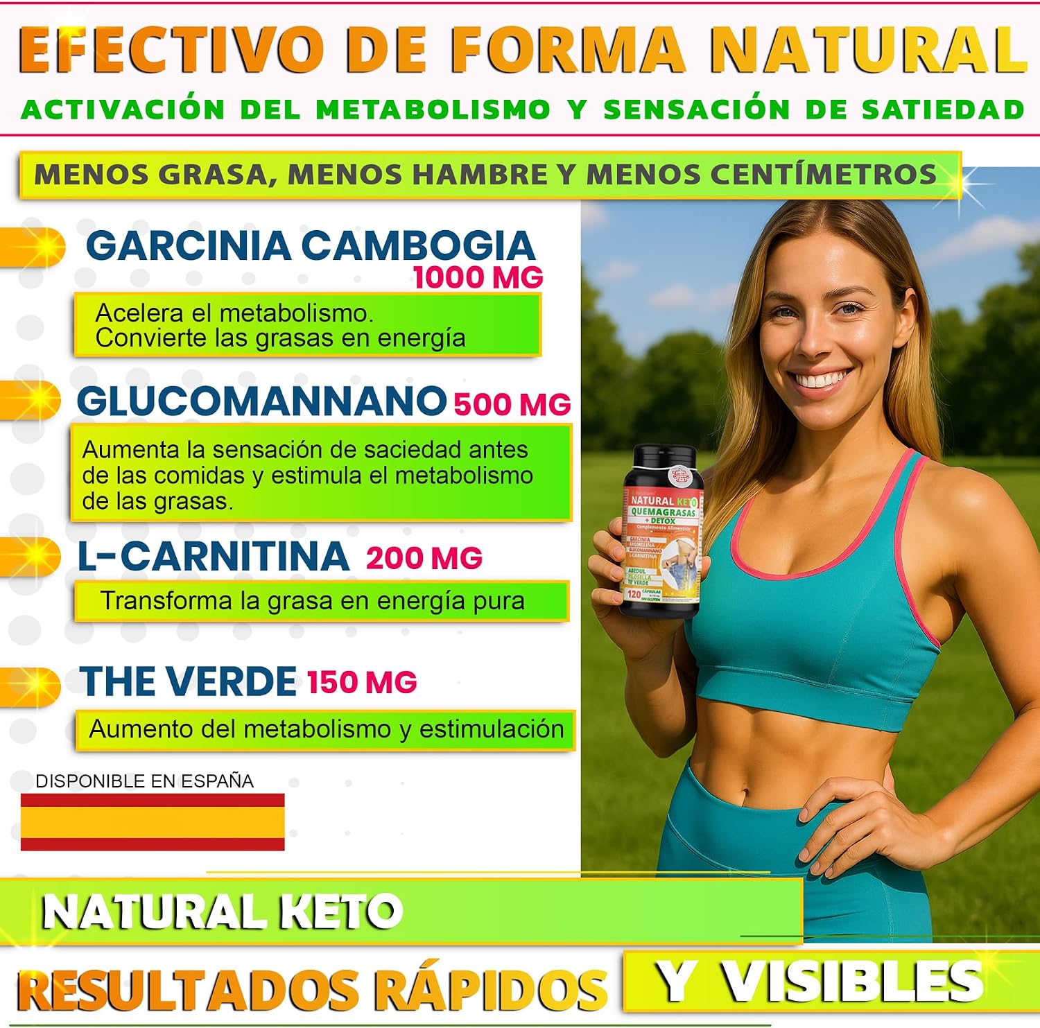 Thumbnail 1 de Bodyblooms Quema grasas potente 120 cápsulas