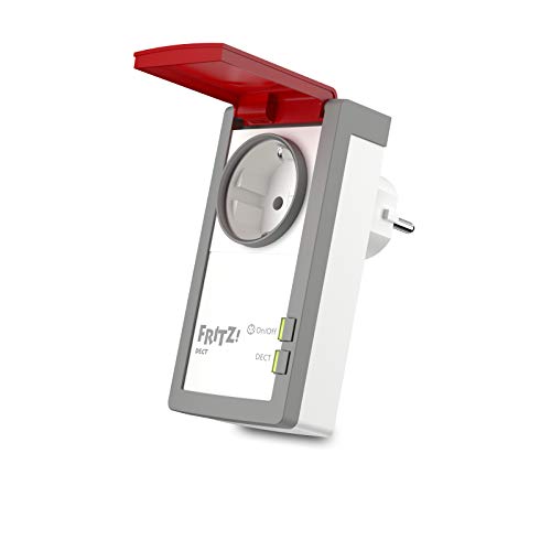 Detalle de FRITZ!DECT 210 – smarte Outdoor-Steckdose zur Energieüberwachung und -einsparung