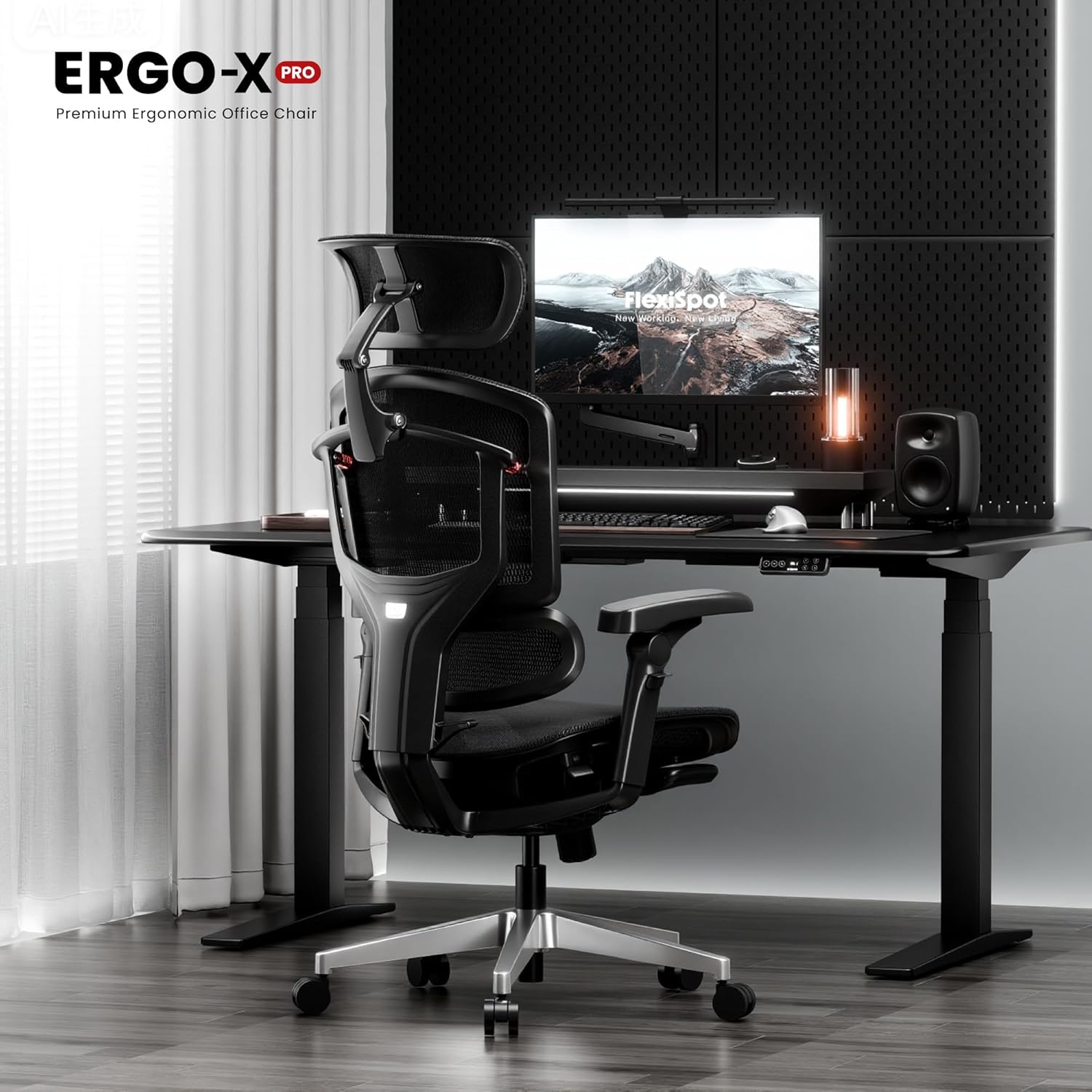 Thumbnail 1 de FLEXISPOT ErgoX Pro Ergonomic Office Chair