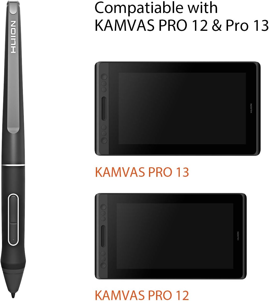 Detalle 2 de HUION PW507 Battery-Free Digital Pen, 8192 Pressure Levels and 266 PPS