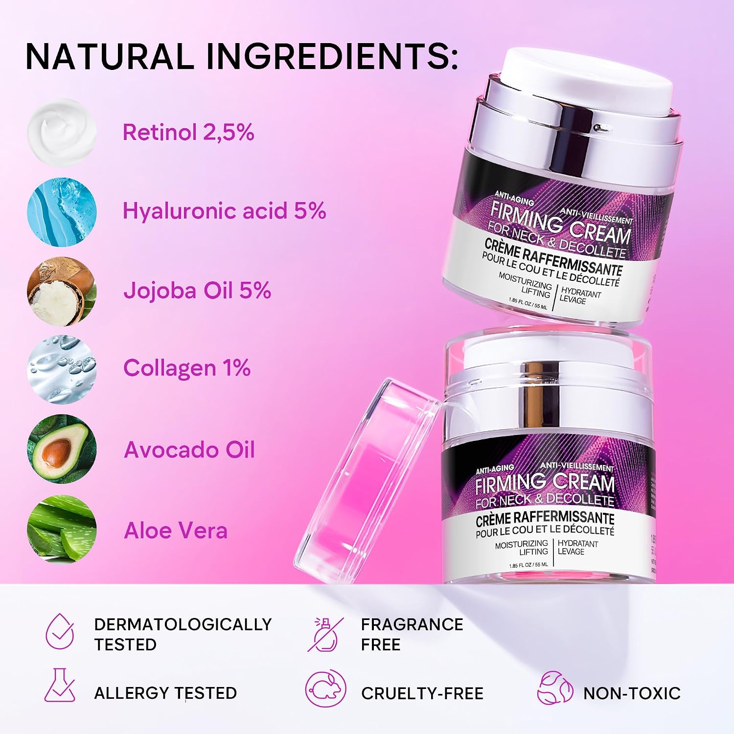 Thumbnail 2 de Neck Firming Cream with Retinol