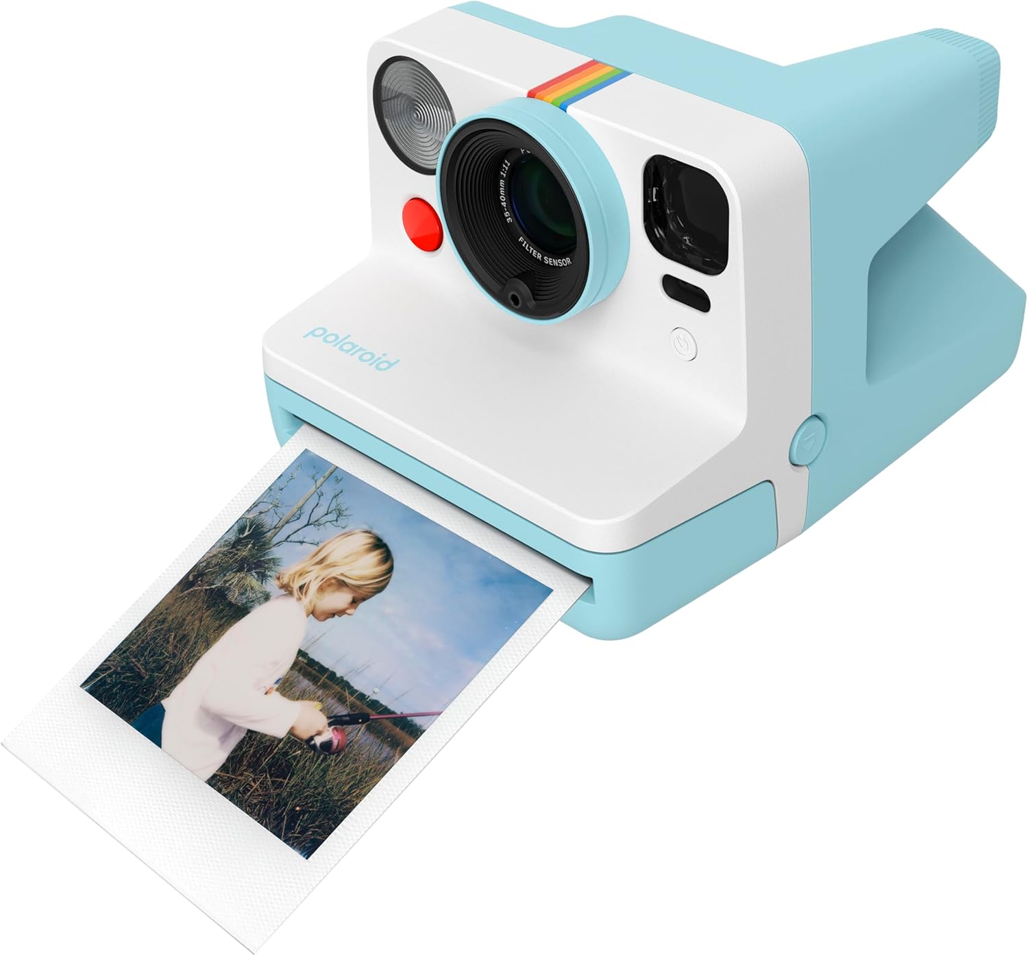 Detalle 2 de Polaroid Now Generation 3 – Sofortbildkamera in Arktisblau (9157)